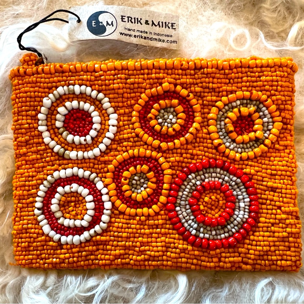 Erik & Mike Handmade Beaded Purse